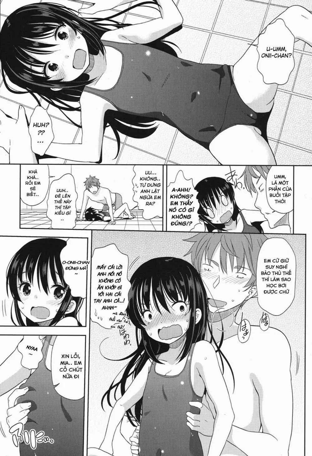 HentaiVN.net - Ảnh 11 - Swimsuit Study! - Chap 1