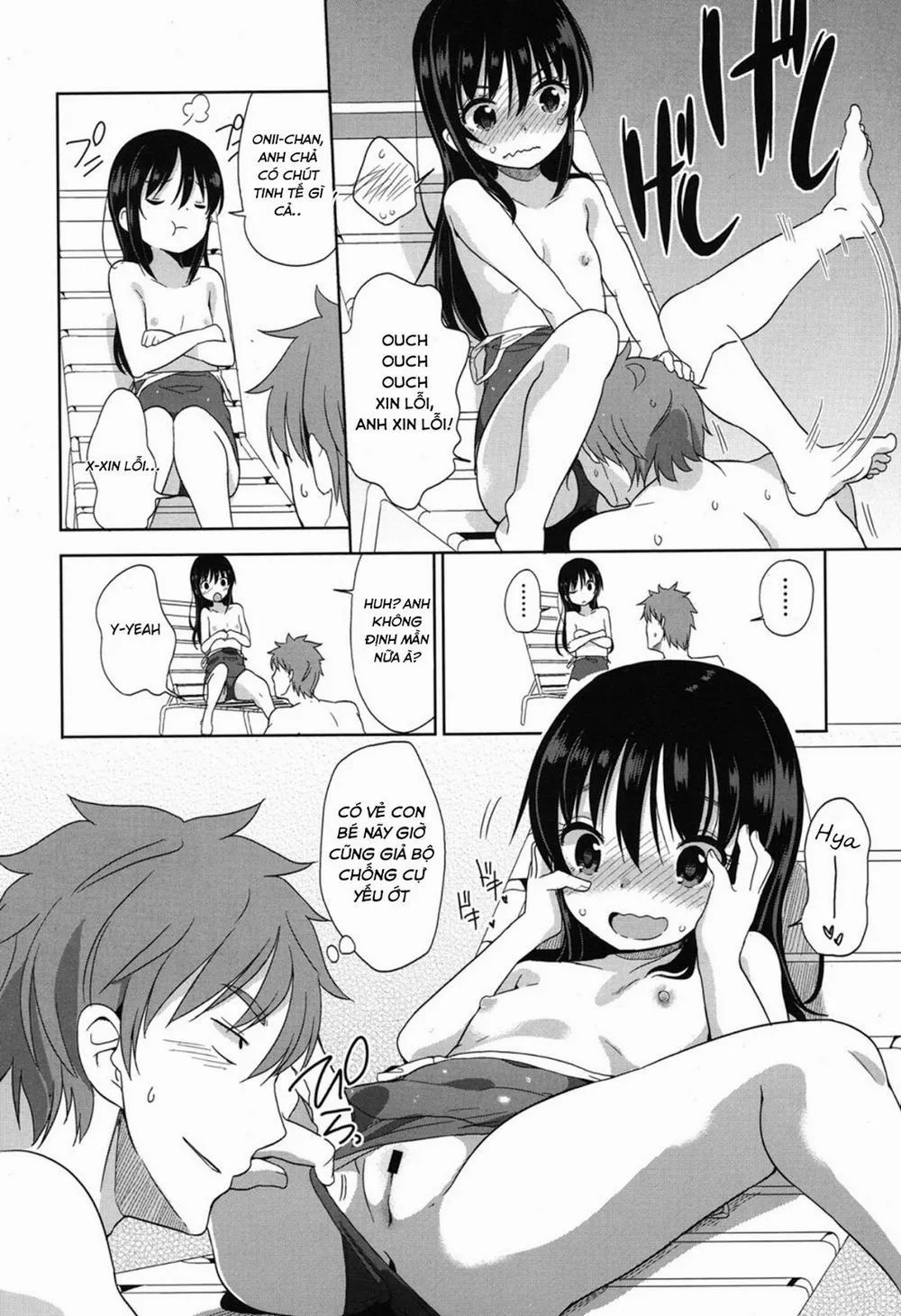 HentaiVN.net - Ảnh 16 - Swimsuit Study! - Chap 1