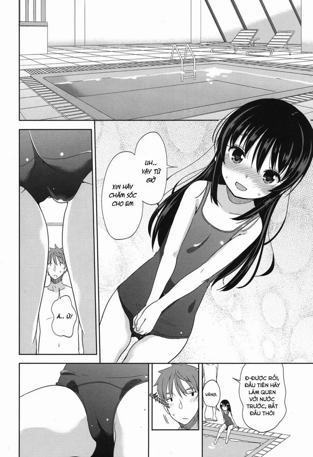 HentaiVN.net - Ảnh 8 - Swimsuit Study! - Chap 1