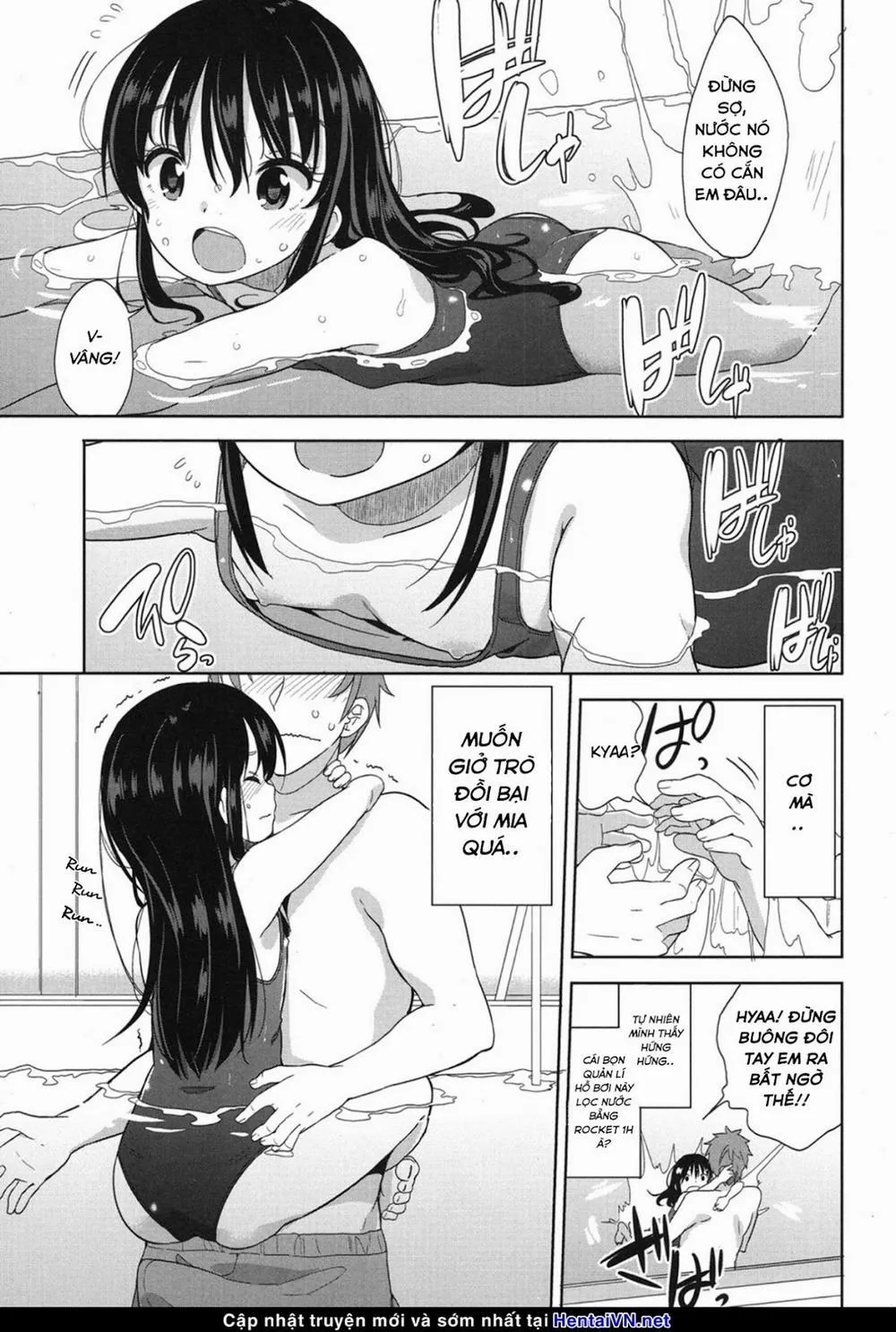 HentaiVN.net - Ảnh 9 - Swimsuit Study! - Chap 1