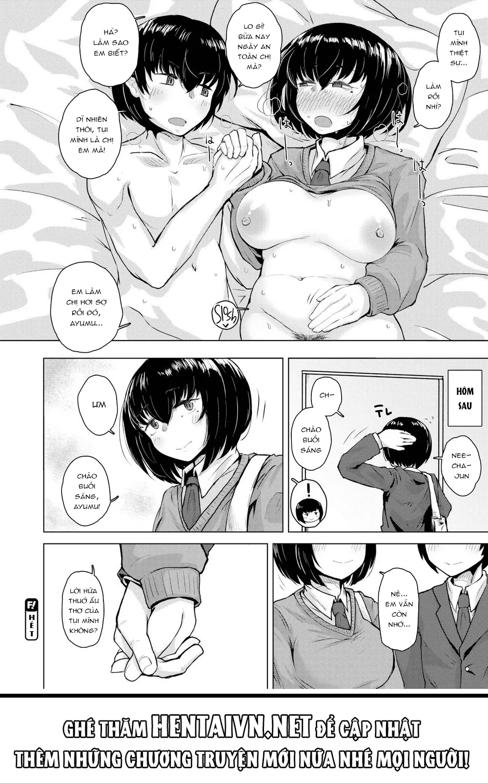HentaiVN.net - Ảnh 18 - Domestic Love [Tình Yêu Trong Nhà] - Chap 1
