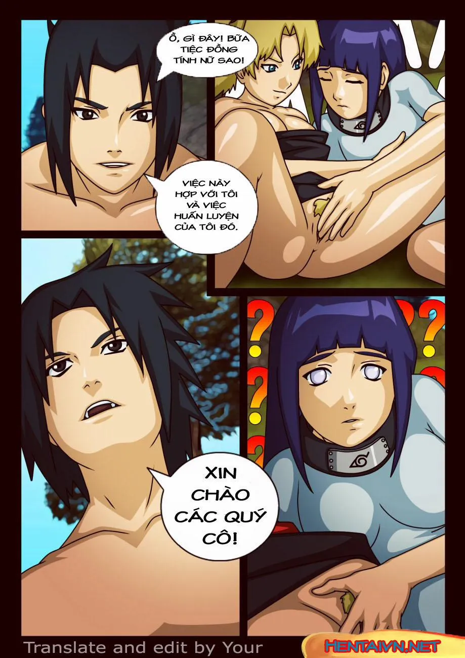 HentaiVN.net - Ảnh 4 - Hinata, Temari and Sasuke!!! (Naruto) - Chap 1