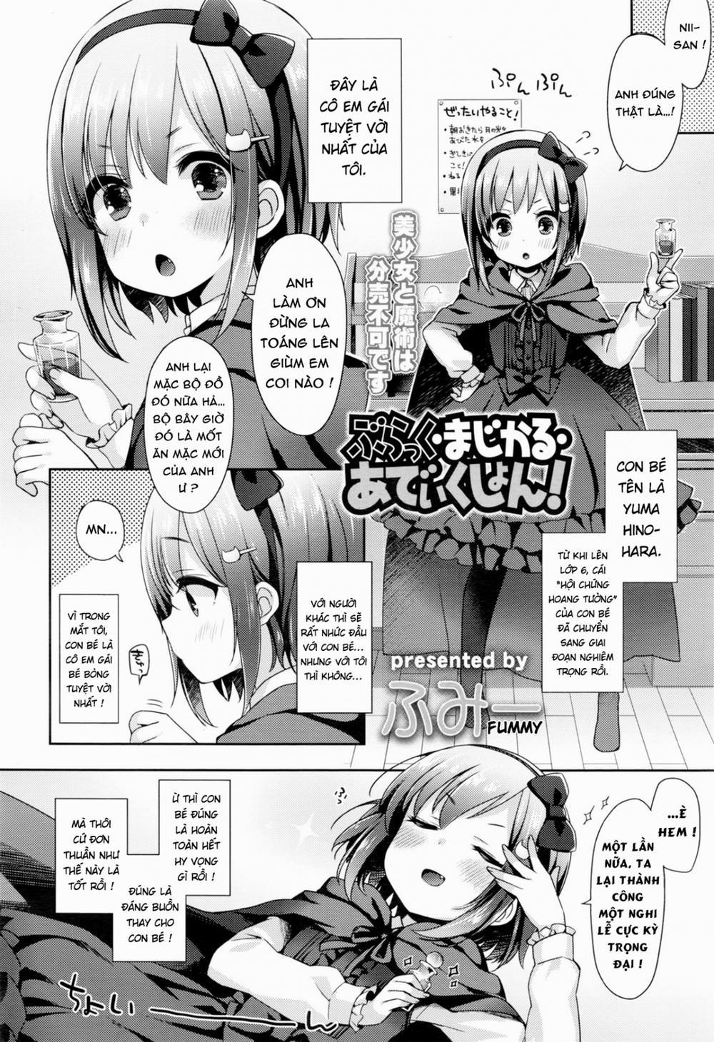 HentaiVN.net - Ảnh 3 - Cô Em Gái Nghiện Ma Thuật Đen! [Black Magical Addiction!] - Chap 1