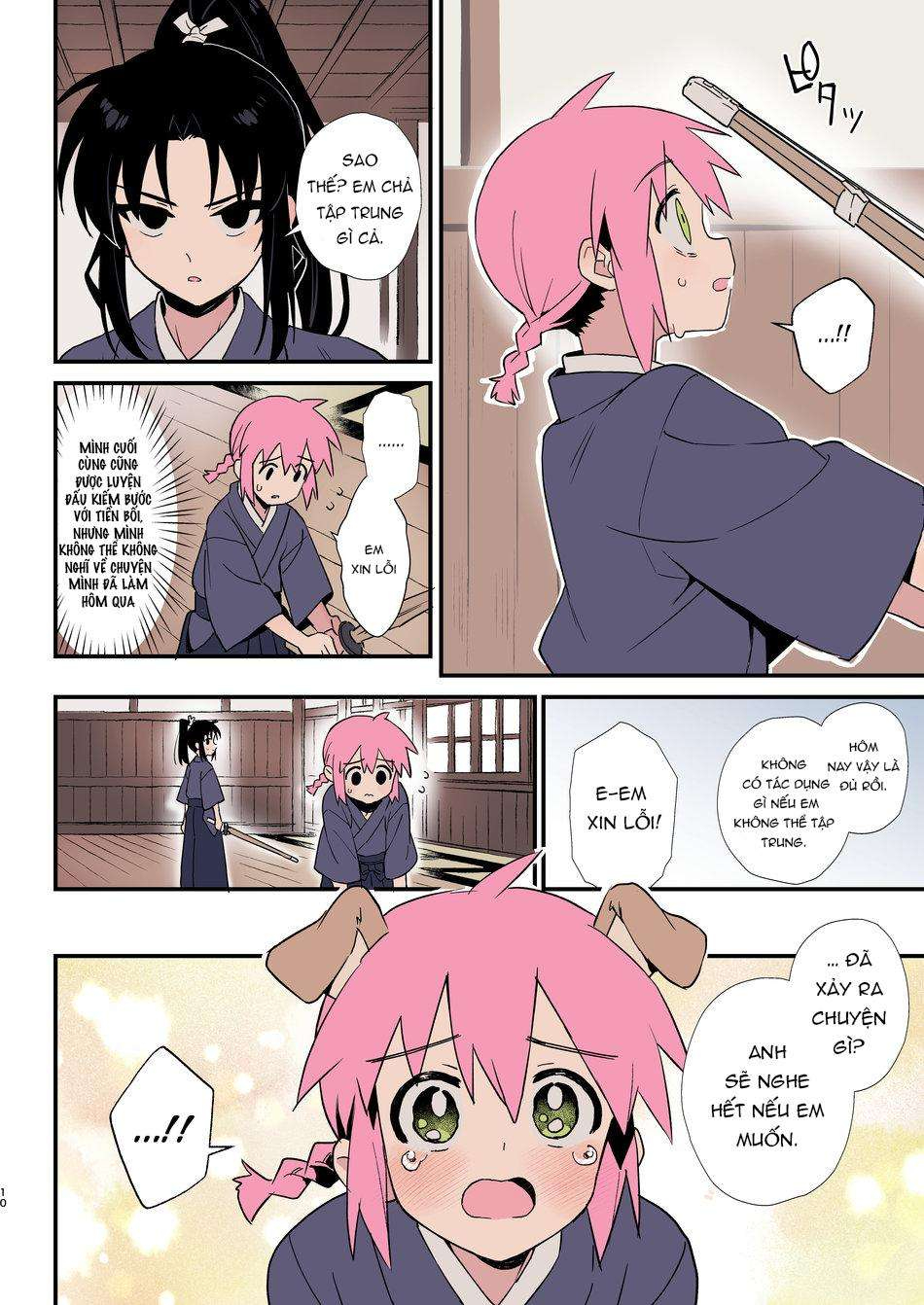 HentaiVN.net - Ảnh 8 - Shoujiki Na Kouhai Wa Senpai Ni Tanomitai - Chap 1
