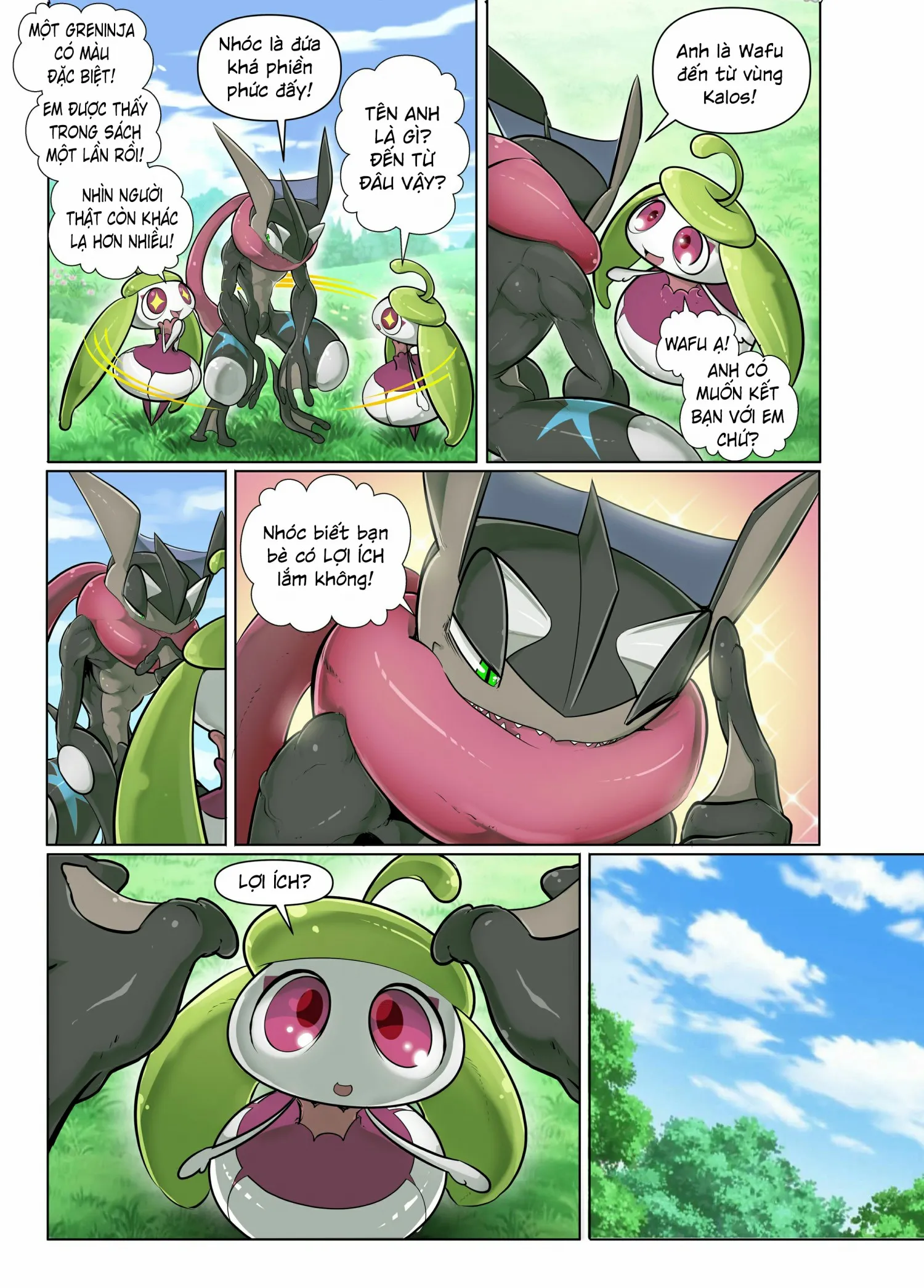 HentaiVN.net - Ảnh 13 - Evil Greninja in Alola (Pokemon) [Jakuniku Koukan in Alola Sun Hen] - Chap 1