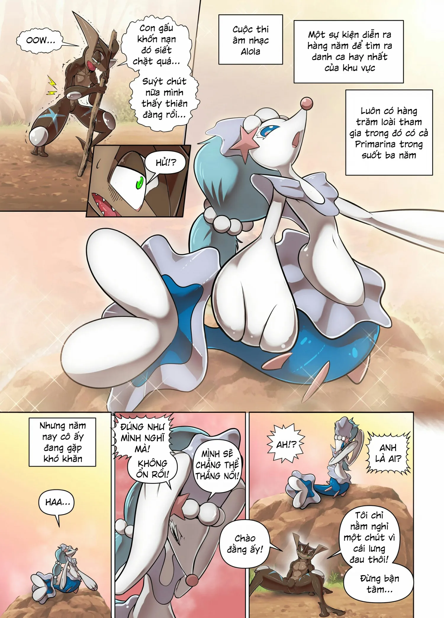 HentaiVN.net - Ảnh 21 - Evil Greninja in Alola (Pokemon) [Jakuniku Koukan in Alola Sun Hen] - Chap 1