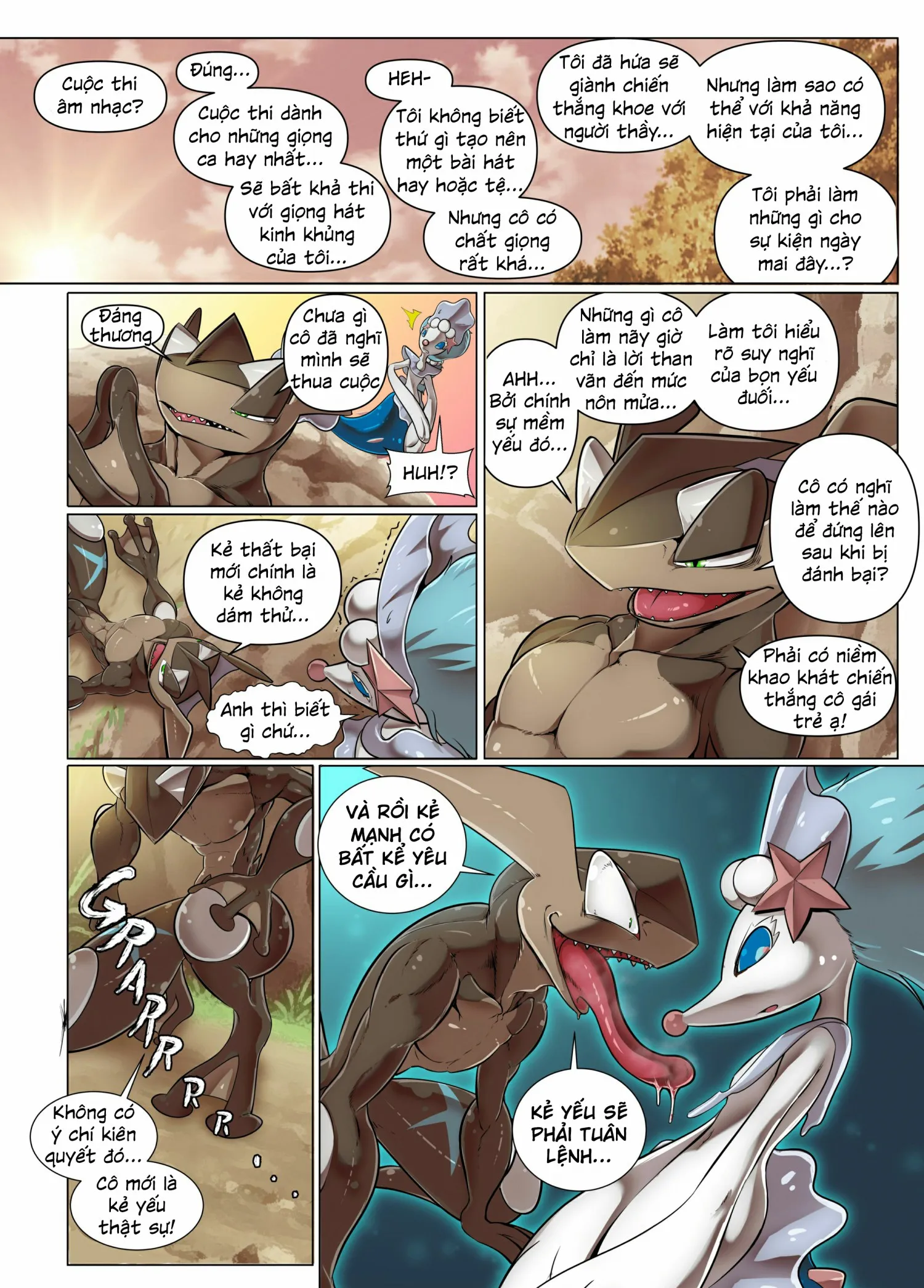HentaiVN.net - Ảnh 22 - Evil Greninja in Alola (Pokemon) [Jakuniku Koukan in Alola Sun Hen] - Chap 1