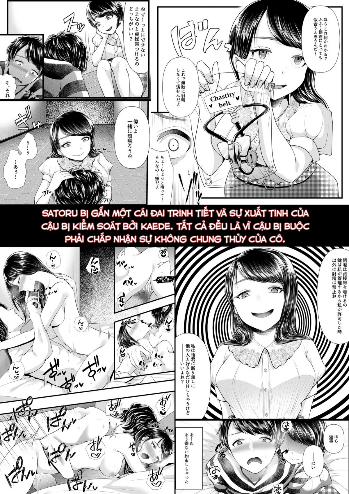 HentaiVN.net - Ảnh 3 - Hajimete no Netorare Maso-ka Choukyou 5 [My First Cuckold Masochist Training 5] - Chap 1
