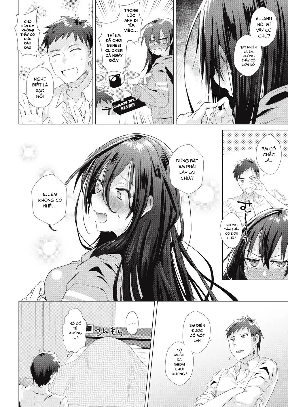 HentaiVN.net - Ảnh 5 - CÔ BẠN GÁI TỰ KỈ MUỐN ĐƯỢC NUÔNG CHIỀU [A Shut-in Girlfriend Who Wants to Be Pampered] - Chap 1