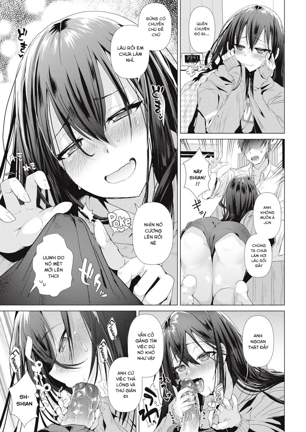 HentaiVN.net - Ảnh 6 - CÔ BẠN GÁI TỰ KỈ MUỐN ĐƯỢC NUÔNG CHIỀU [A Shut-in Girlfriend Who Wants to Be Pampered] - Chap 1