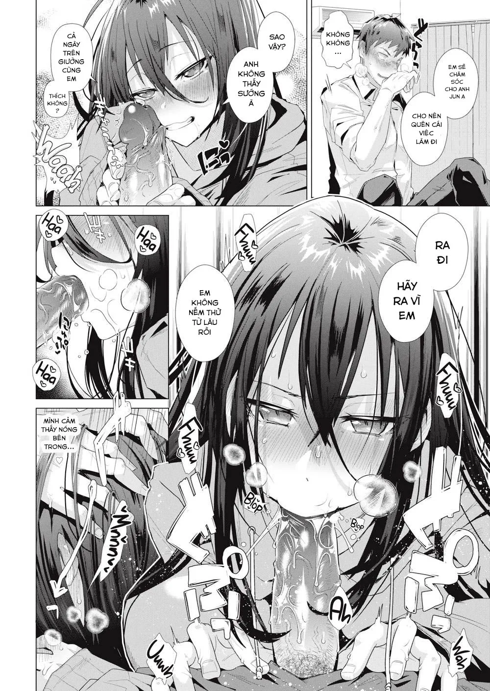 HentaiVN.net - Ảnh 7 - CÔ BẠN GÁI TỰ KỈ MUỐN ĐƯỢC NUÔNG CHIỀU [A Shut-in Girlfriend Who Wants to Be Pampered] - Chap 1