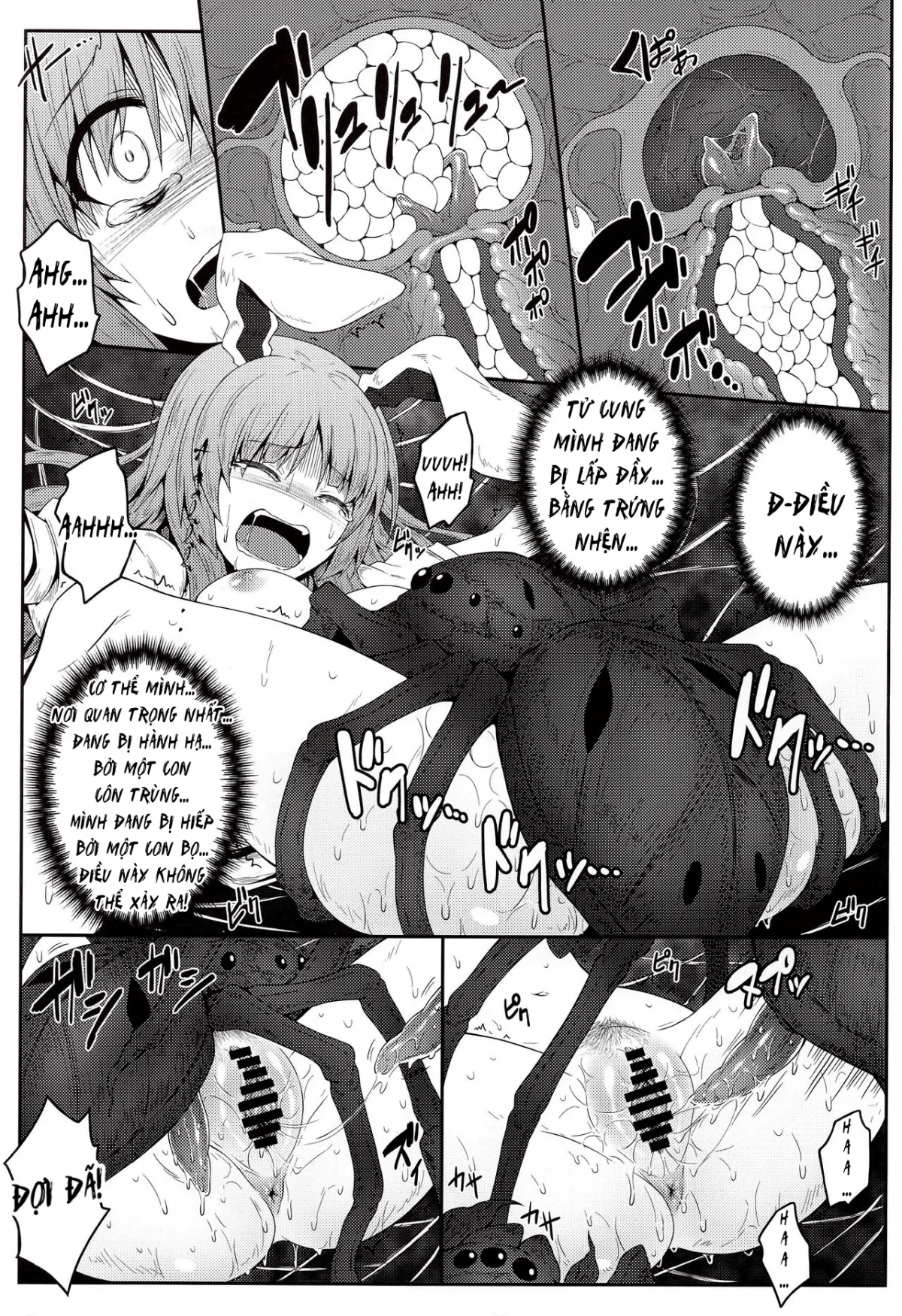 HentaiVN.net - Ảnh 10 - Gokuchuu Seikatsu ~Reisen Gumo~ (Touhou Project) - Chap 1