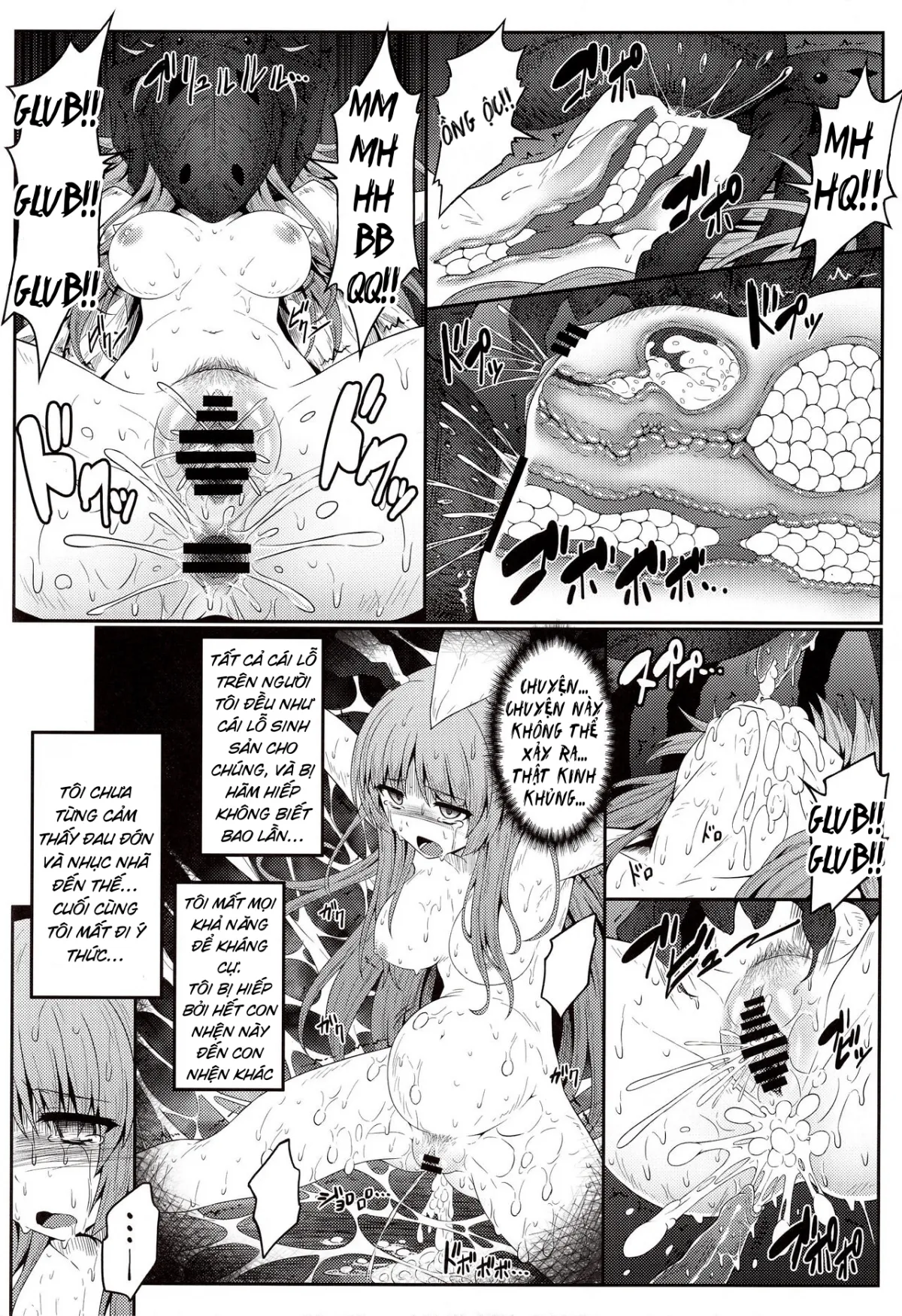 HentaiVN.net - Ảnh 12 - Gokuchuu Seikatsu ~Reisen Gumo~ (Touhou Project) - Chap 1