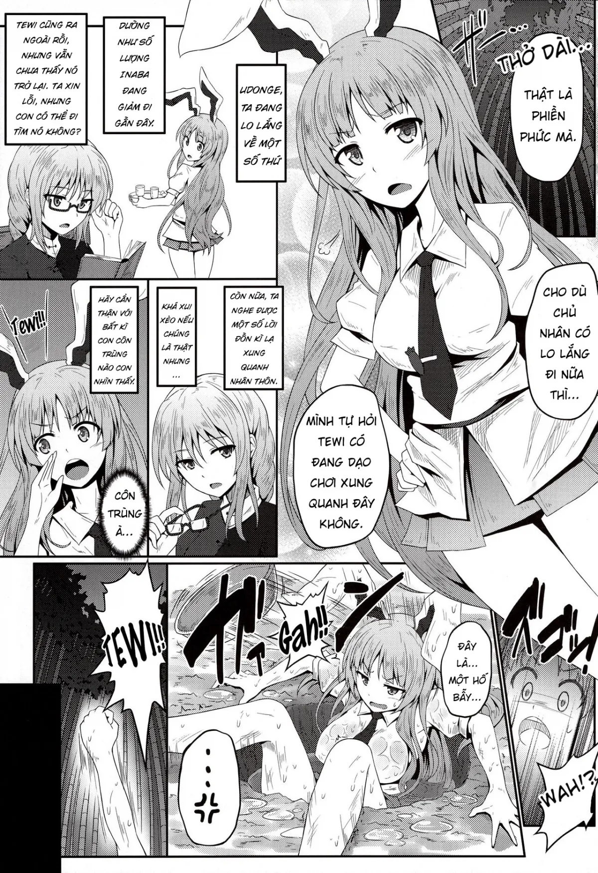 HentaiVN.net - Ảnh 3 - Gokuchuu Seikatsu ~Reisen Gumo~ (Touhou Project) - Chap 1