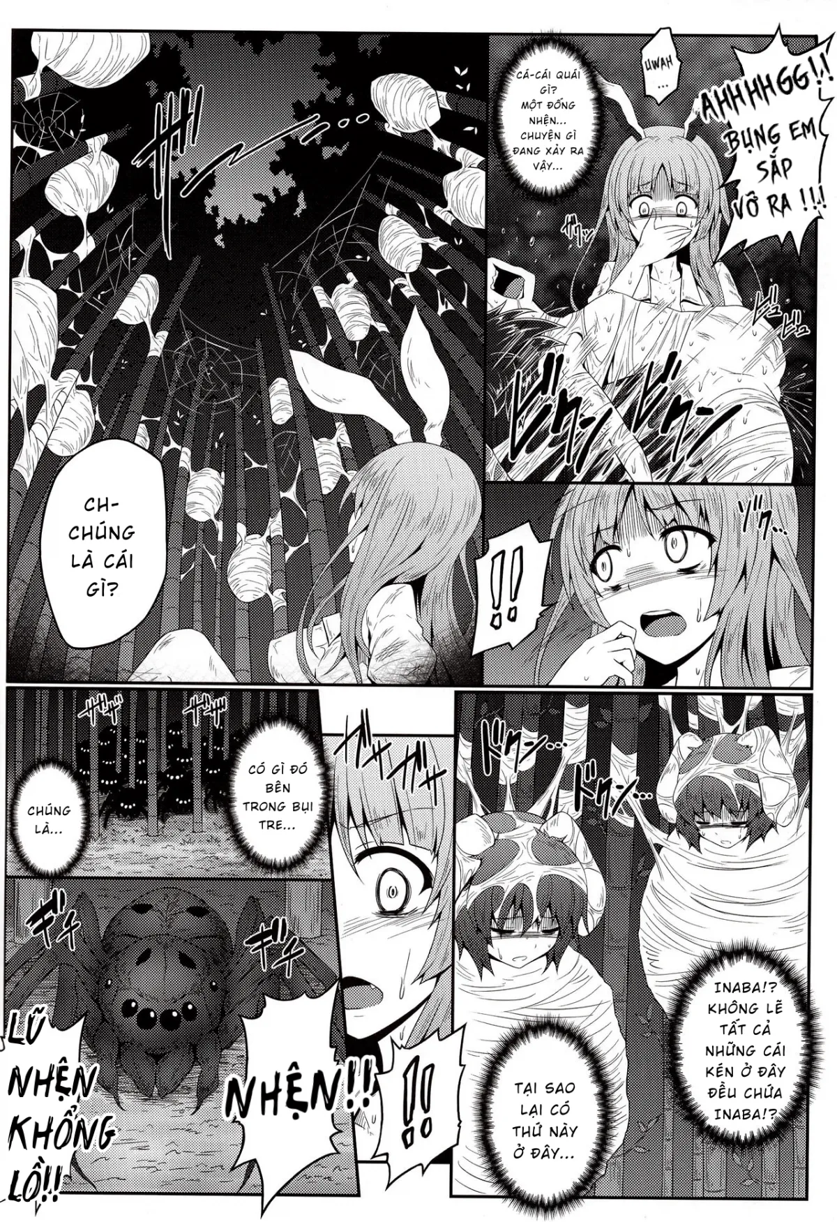 HentaiVN.net - Ảnh 6 - Gokuchuu Seikatsu ~Reisen Gumo~ (Touhou Project) - Chap 1