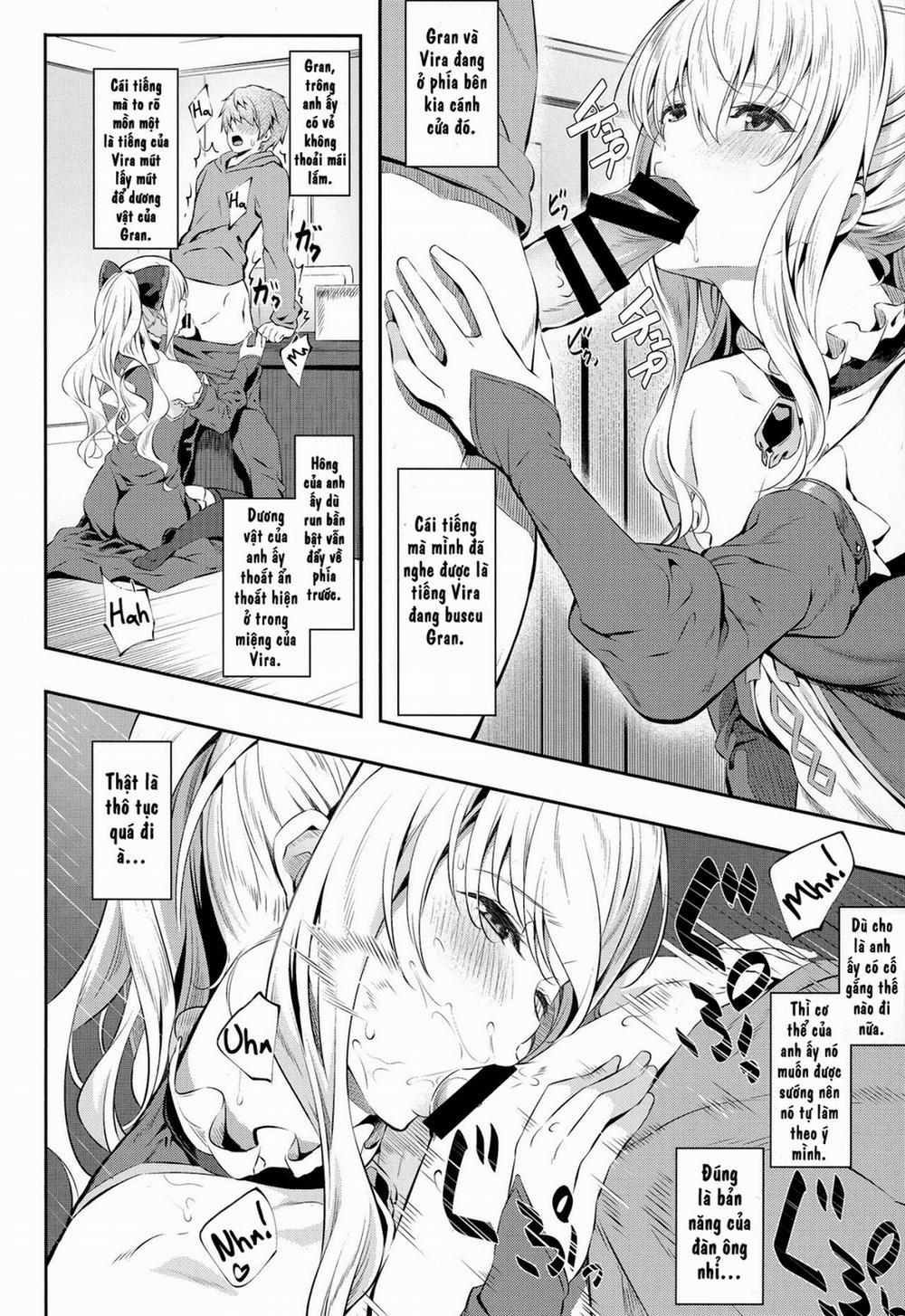 HentaiVN.net - Ảnh 4 - Fascinate Nail 2 (Granblue Fantasy) [Sự trói buộc đầy mê hoặc 2] - Chap 1
