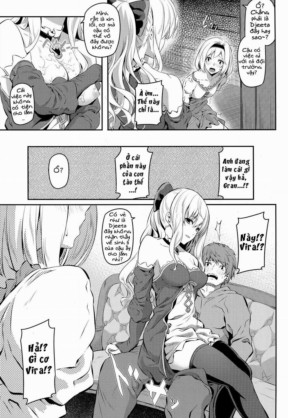HentaiVN.net - Ảnh 7 - Fascinate Nail 2 (Granblue Fantasy) [Sự trói buộc đầy mê hoặc 2] - Chap 1