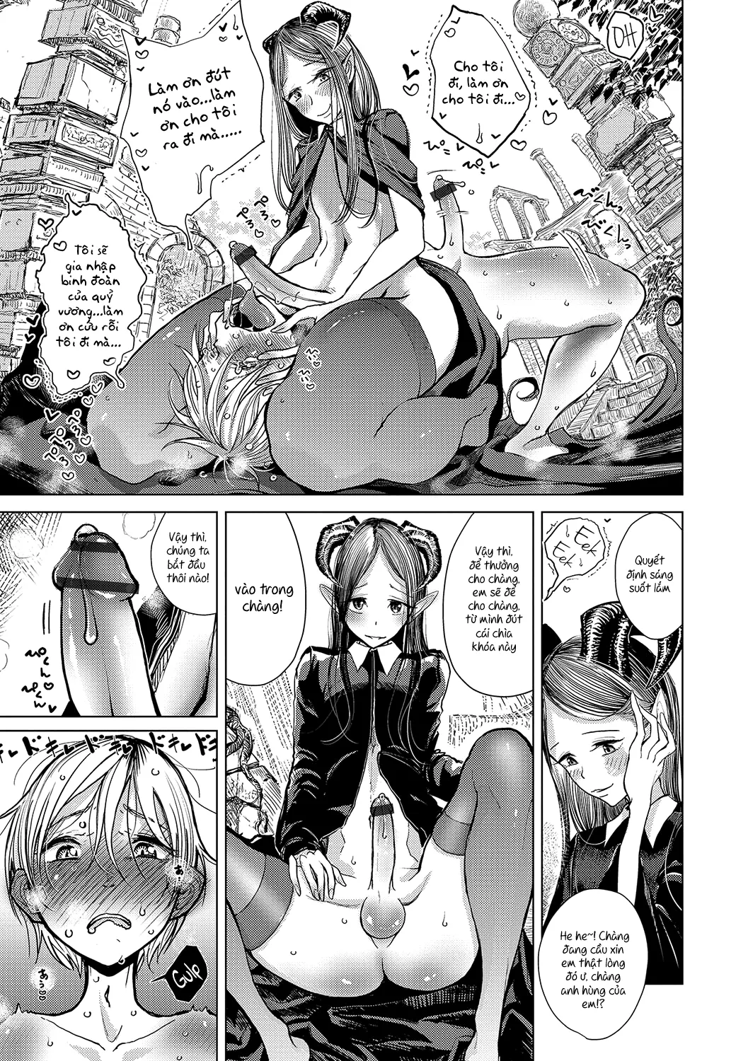 HentaiVN.net - Ảnh 12 - Tenshoku (Otokonoko HEAVEN Vol. 34) - Chap 1
