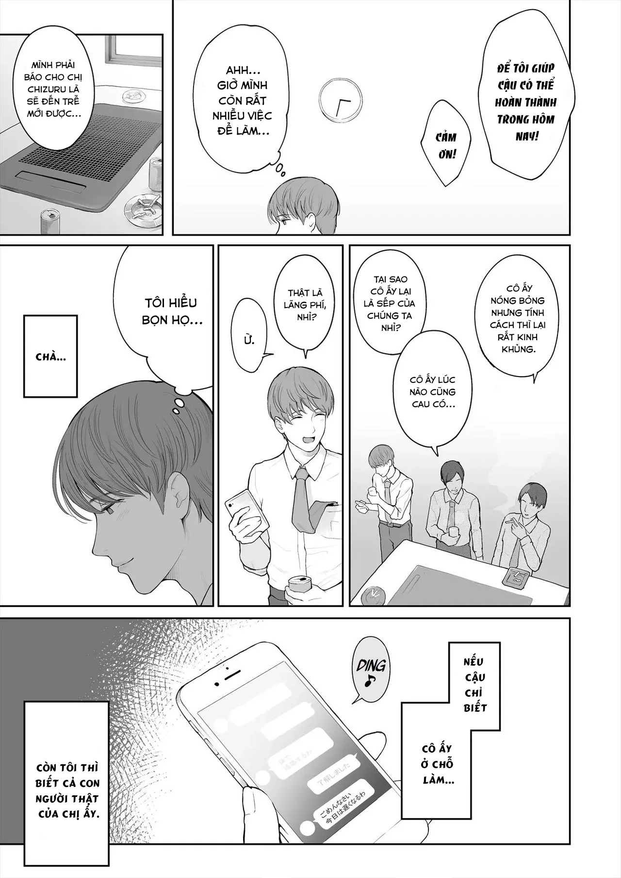 HentaiVN.net - Ảnh 23 - Hoka no Otoko to Kekkon Shitara Anata no Kodane Kureru? - Chap 1