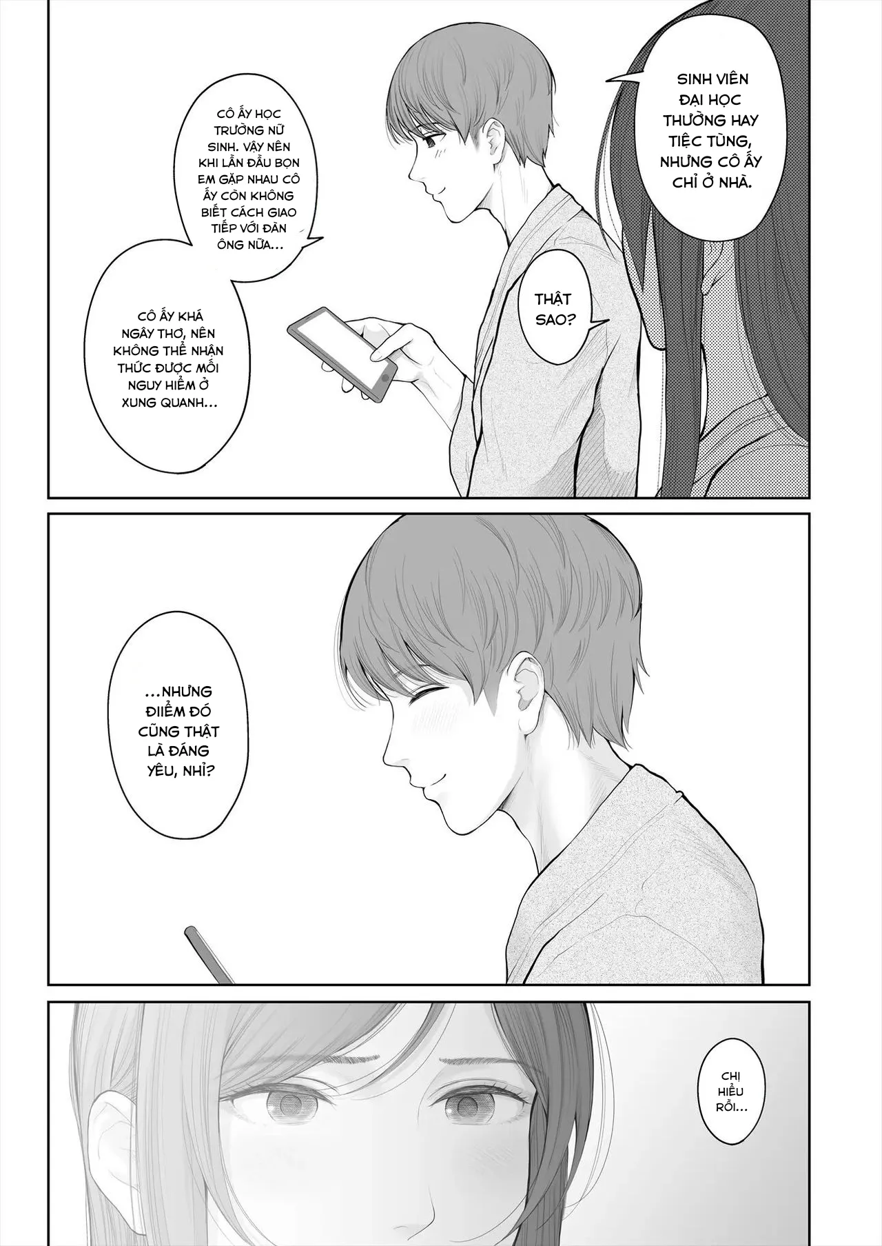 HentaiVN.net - Ảnh 27 - Hoka no Otoko to Kekkon Shitara Anata no Kodane Kureru? - Chap 1