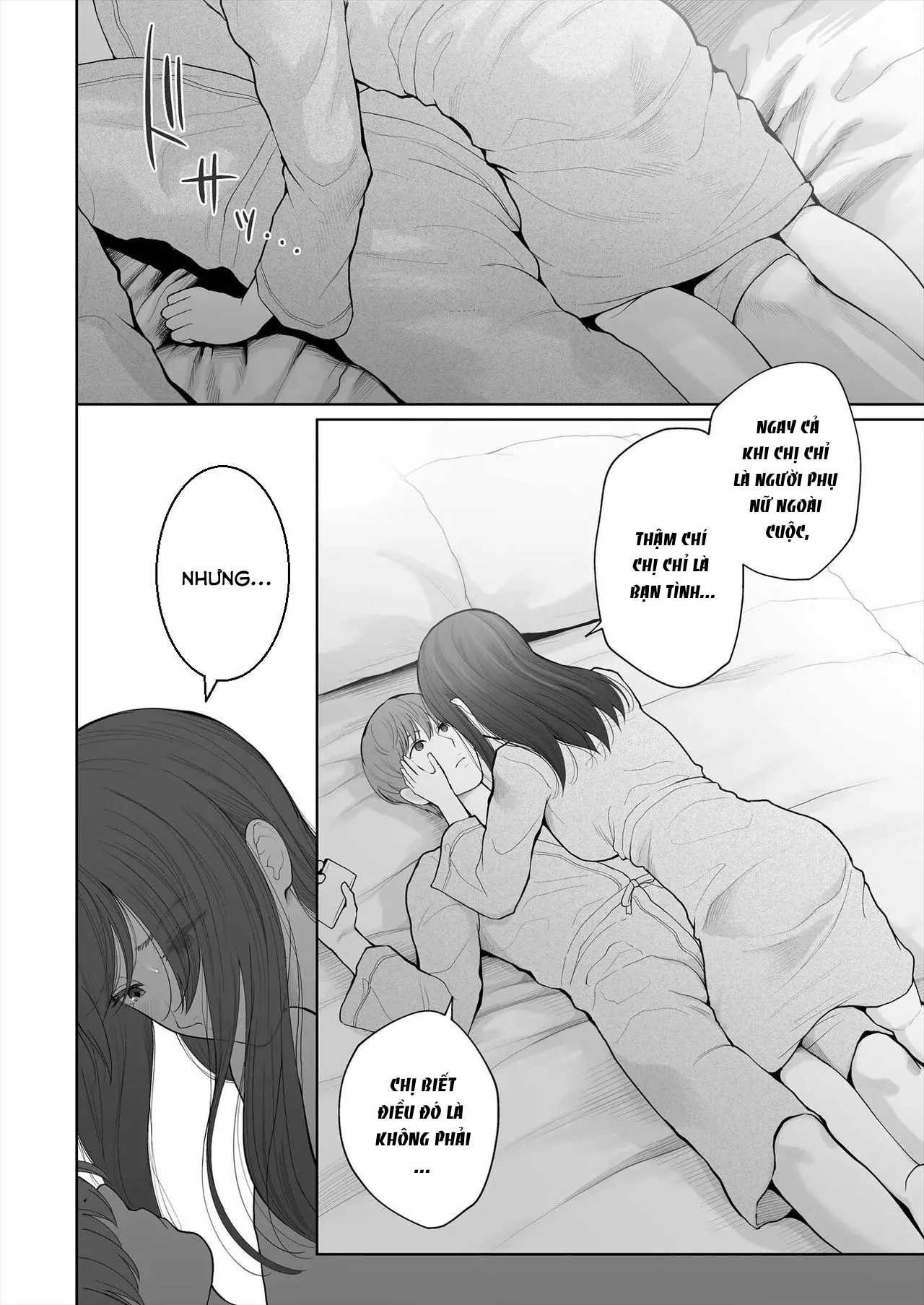 HentaiVN.net - Ảnh 30 - Hoka no Otoko to Kekkon Shitara Anata no Kodane Kureru? - Chap 1