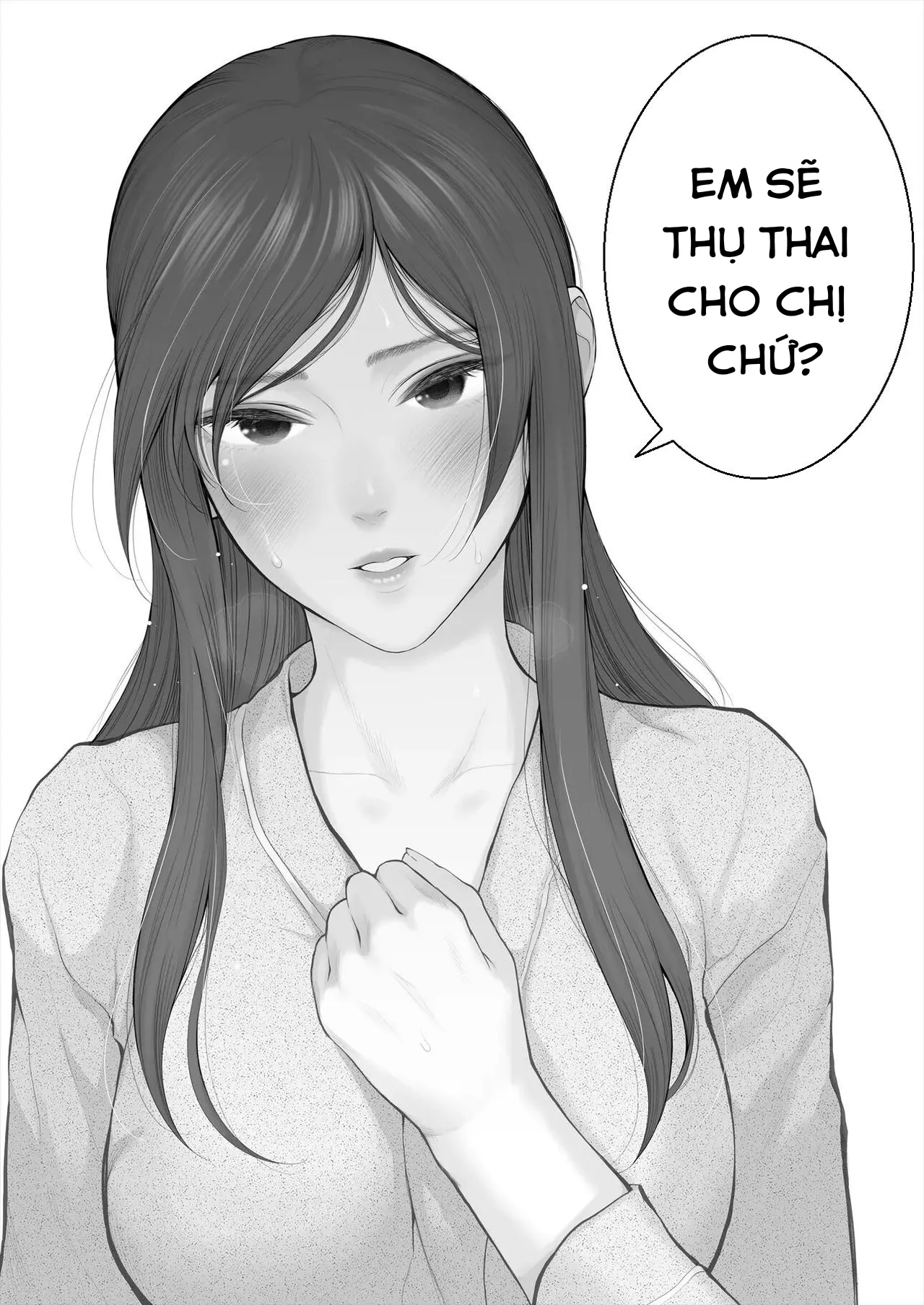 HentaiVN.net - Ảnh 33 - Hoka no Otoko to Kekkon Shitara Anata no Kodane Kureru? - Chap 1