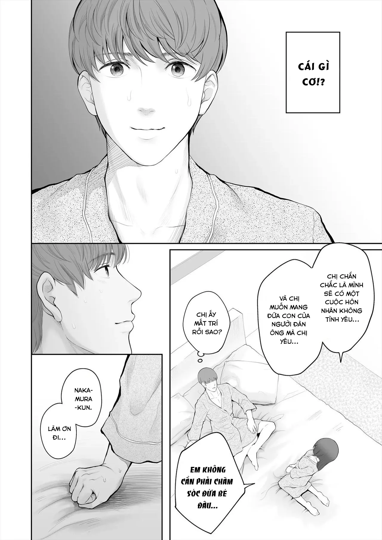 HentaiVN.net - Ảnh 34 - Hoka no Otoko to Kekkon Shitara Anata no Kodane Kureru? - Chap 1