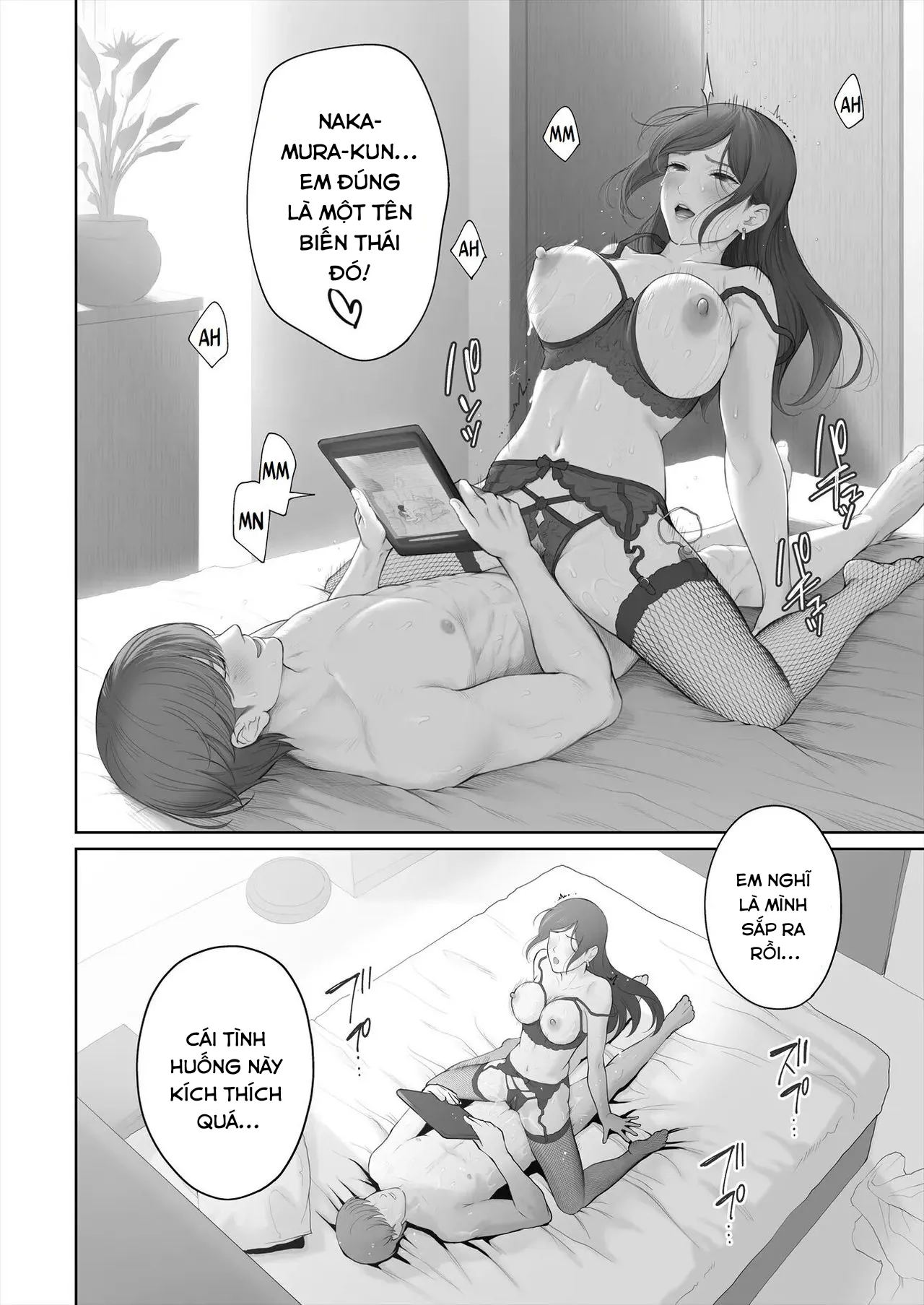 HentaiVN.net - Ảnh 20 - Hoka no Otoko to Kekkon Shitara Anata no Kodane Kureru? - Chap 2