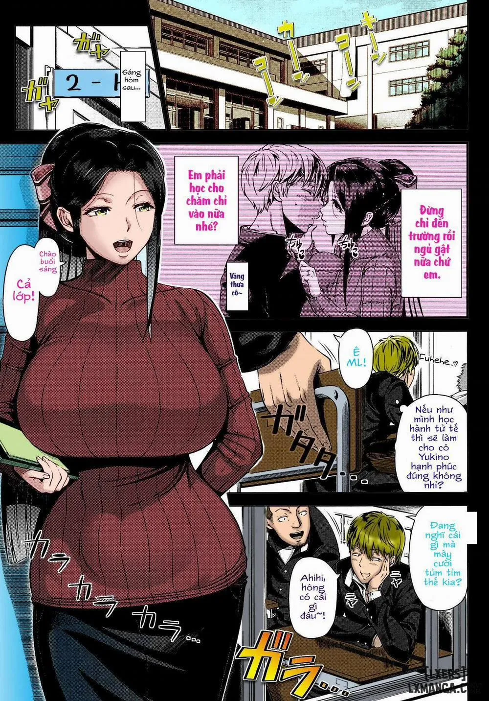 HentaiVN.net - Ảnh 3 - Yukino Sensei no Seikyouiki - Chap 1