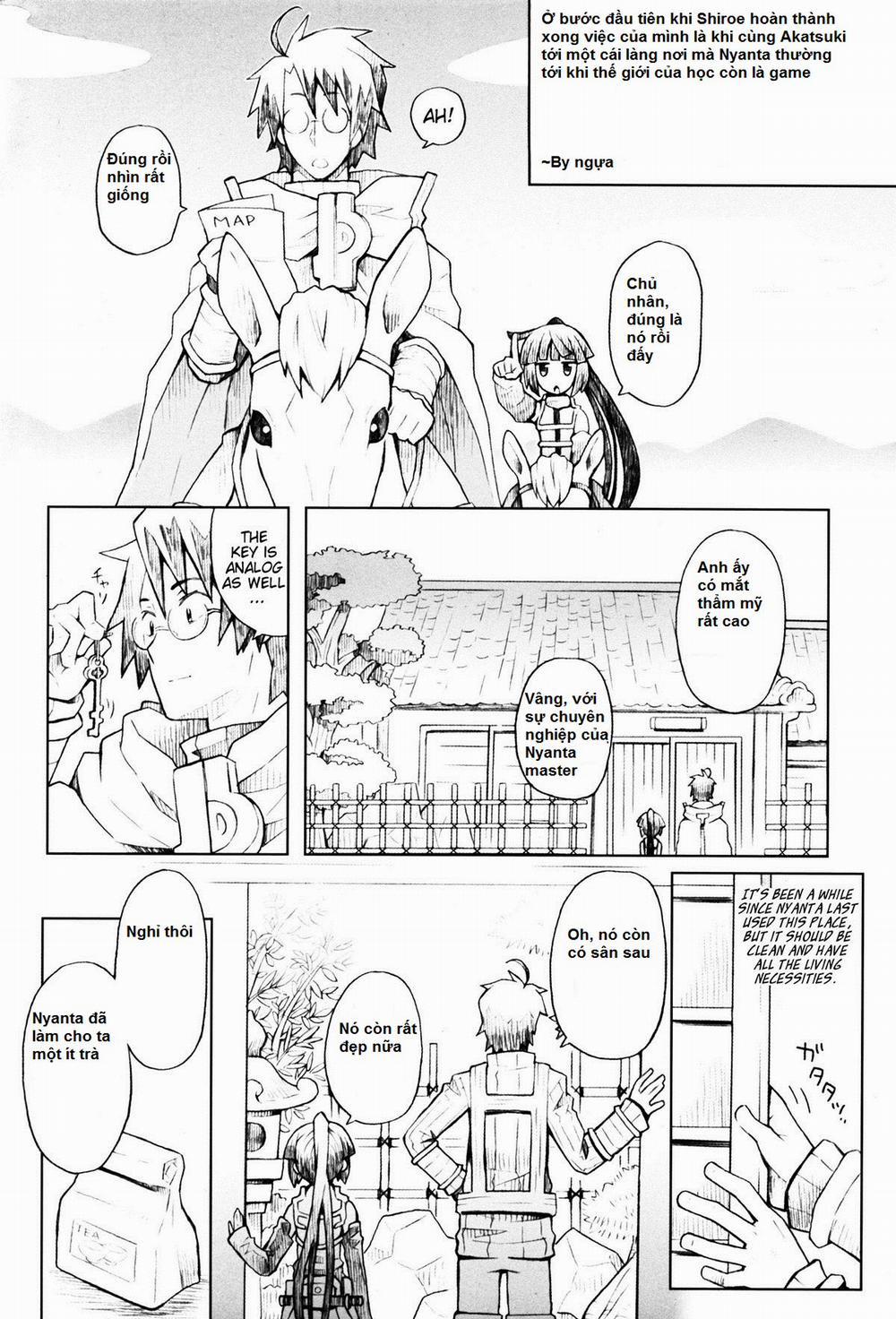 HentaiVN.net - Ảnh 7 - [LOLI] A Cat, Tea, and a Holiday. (Log Horizon) [Neko To Ocha To Kyuujitsu To.] - Chap 1