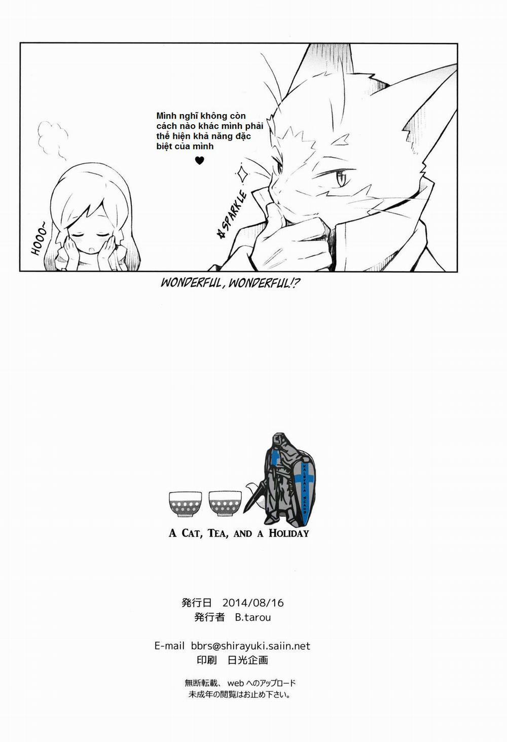 HentaiVN.net - Ảnh 16 - [LOLI] A Cat, Tea, and a Holiday. (Log Horizon) [Neko To Ocha To Kyuujitsu To.] - Chap 2
