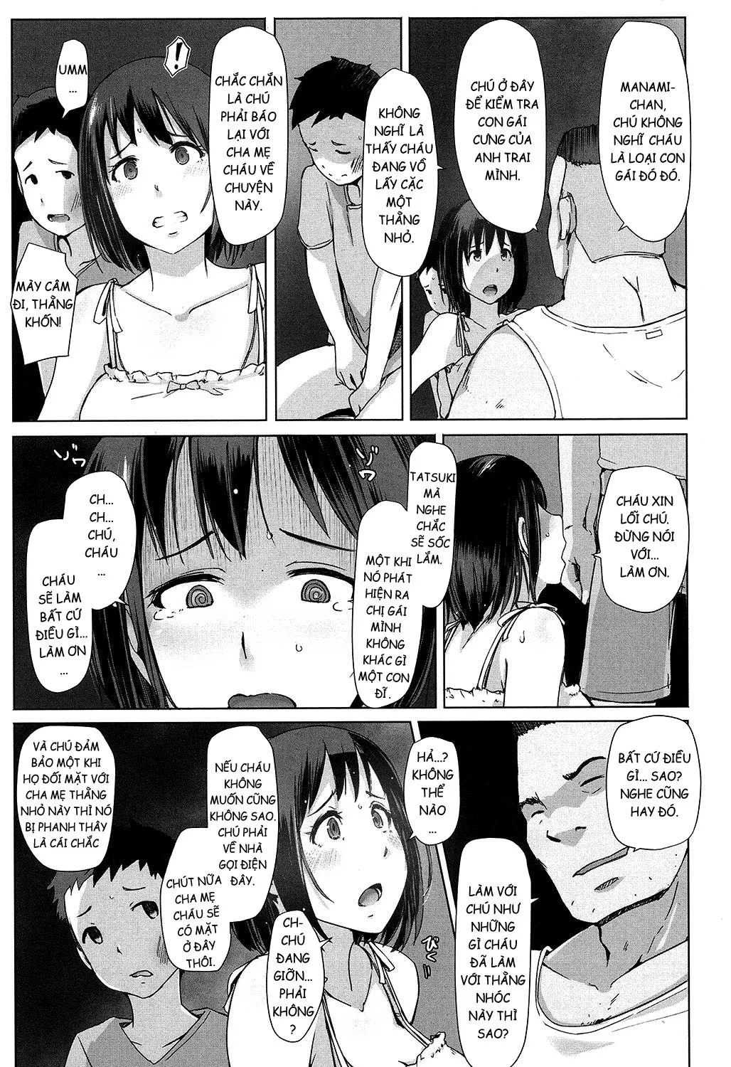 HentaiVN.net - Ảnh 9 - Oji-san ni Sareta Natsuyasumi no Koto [Even If It's Your Uncle's House, Of Course You'd Get Fucked Wearing Those Clothes] - Chap 1