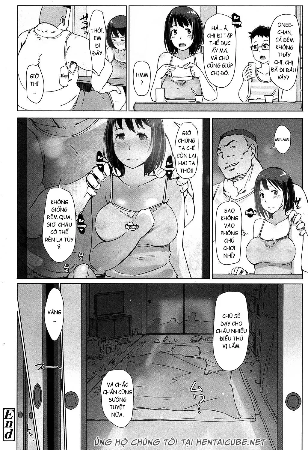 HentaiVN.net - Ảnh 24 - Oji-san ni Sareta Natsuyasumi no Koto [Even If It's Your Uncle's House, Of Course You'd Get Fucked Wearing Those Clothes] - Chap 1