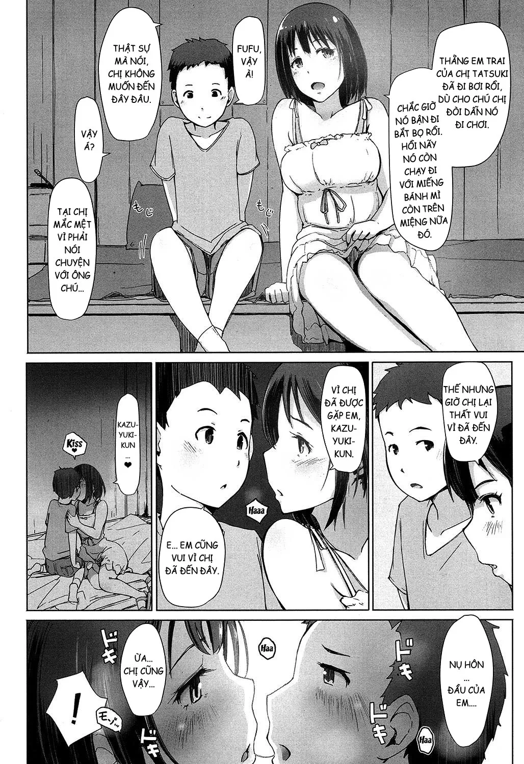 HentaiVN.net - Ảnh 4 - Oji-san ni Sareta Natsuyasumi no Koto [Even If It's Your Uncle's House, Of Course You'd Get Fucked Wearing Those Clothes] - Chap 1