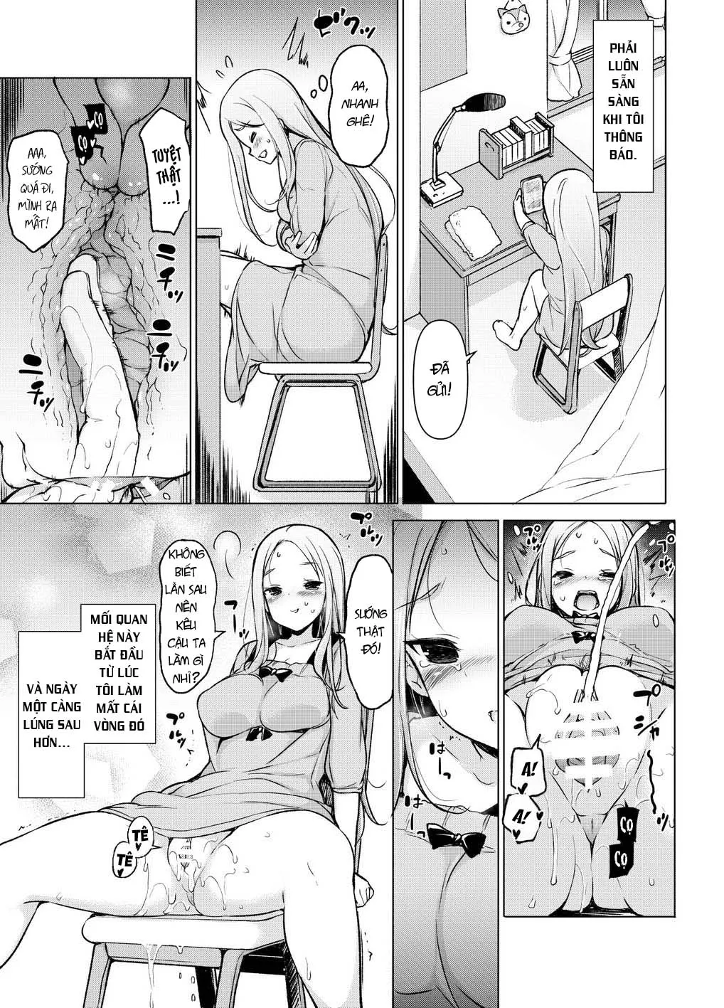 HentaiVN.net - Ảnh 45 - ~Seiki Tensou~ Hanareta Tokoro kara Yarimakuri!? [~Genital Transfer~ We Can Do It From Far Away!?] - Chap 1