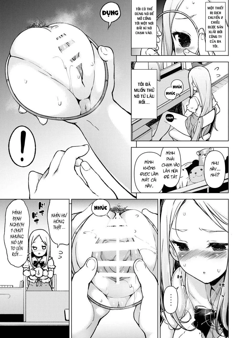 HentaiVN.net - Ảnh 5 - ~Seiki Tensou~ Hanareta Tokoro kara Yarimakuri!? [~Genital Transfer~ We Can Do It From Far Away!?] - Chap 1
