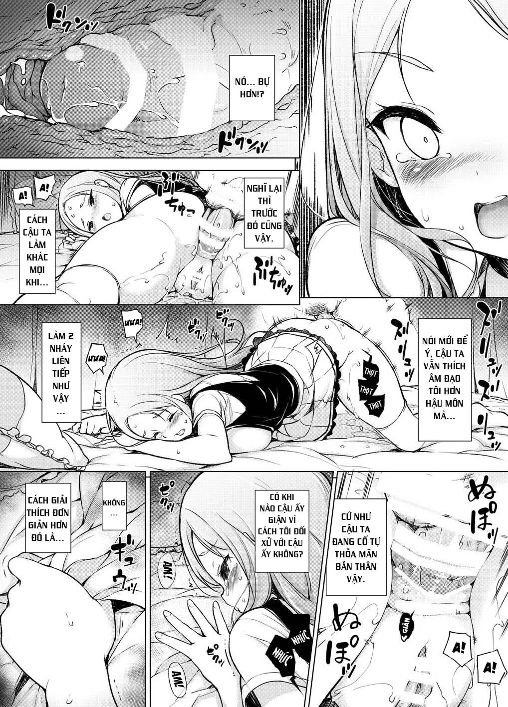 HentaiVN.net - Ảnh 59 - ~Seiki Tensou~ Hanareta Tokoro kara Yarimakuri!? [~Genital Transfer~ We Can Do It From Far Away!?] - Chap 1