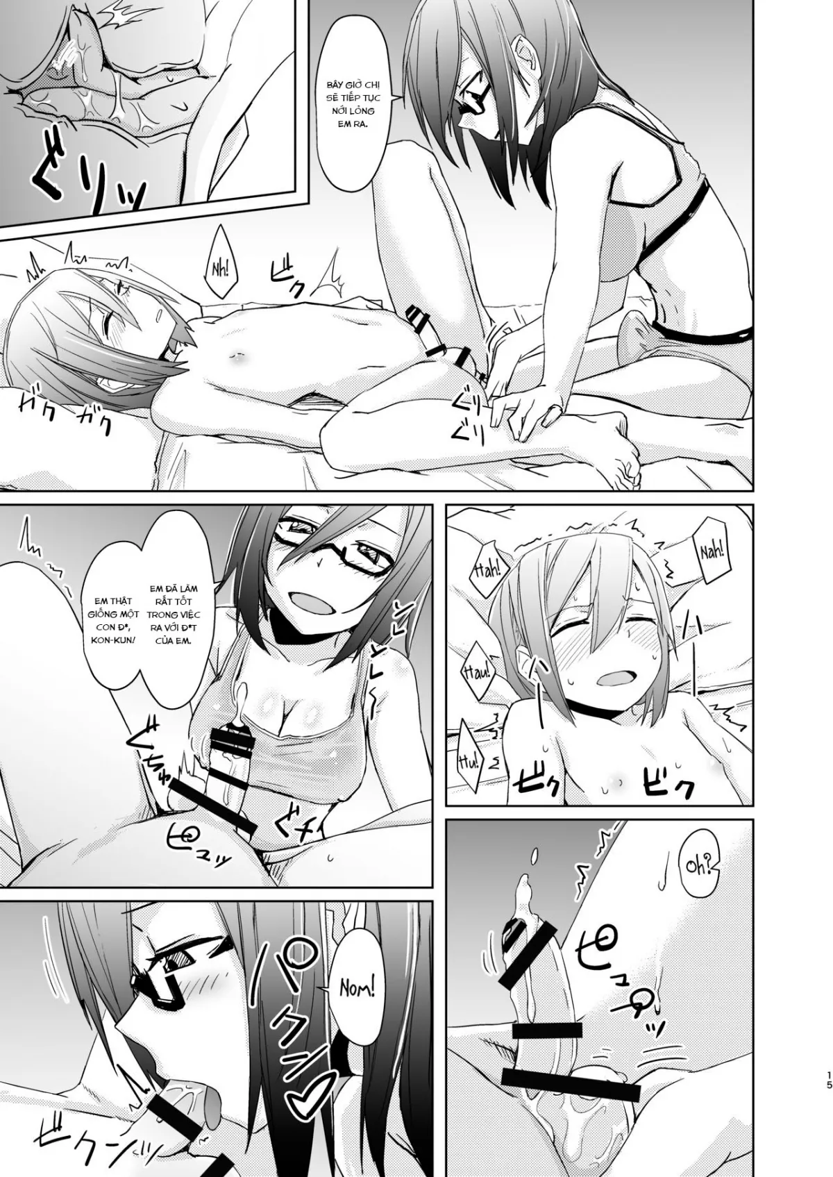 HentaiVN.net - Ảnh 15 - Shounen to Futanari to Shitto [少年とふたなりと嫉妬] - Chap 1