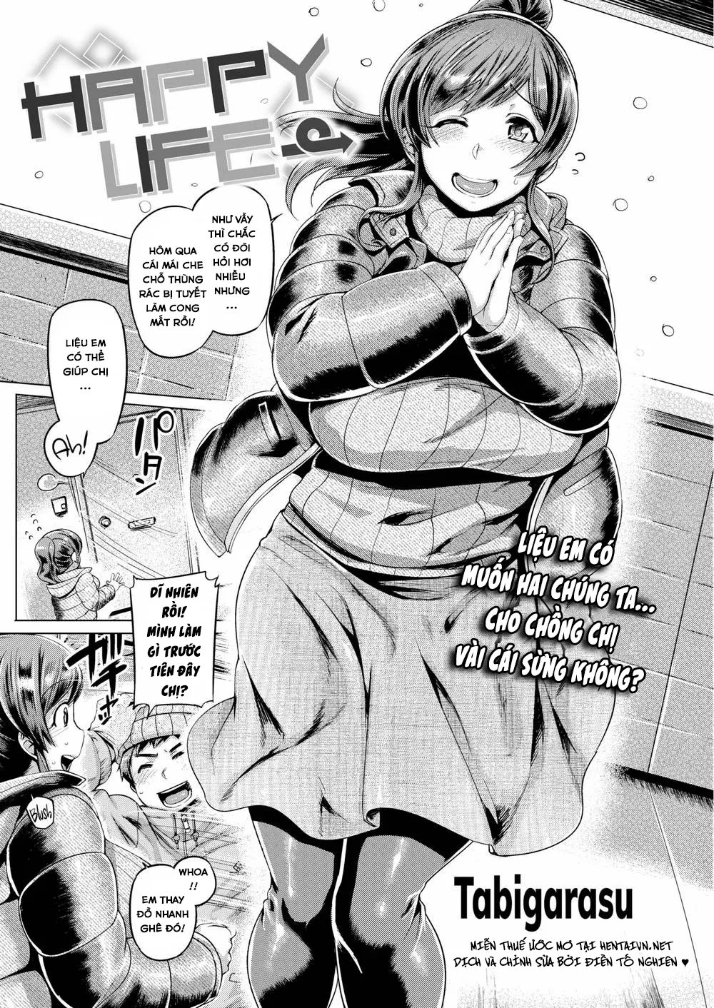 HentaiVN.net - Ảnh 3 - Hôn Nhân Hạnh Phúc! [Happy Life] - Chap 1