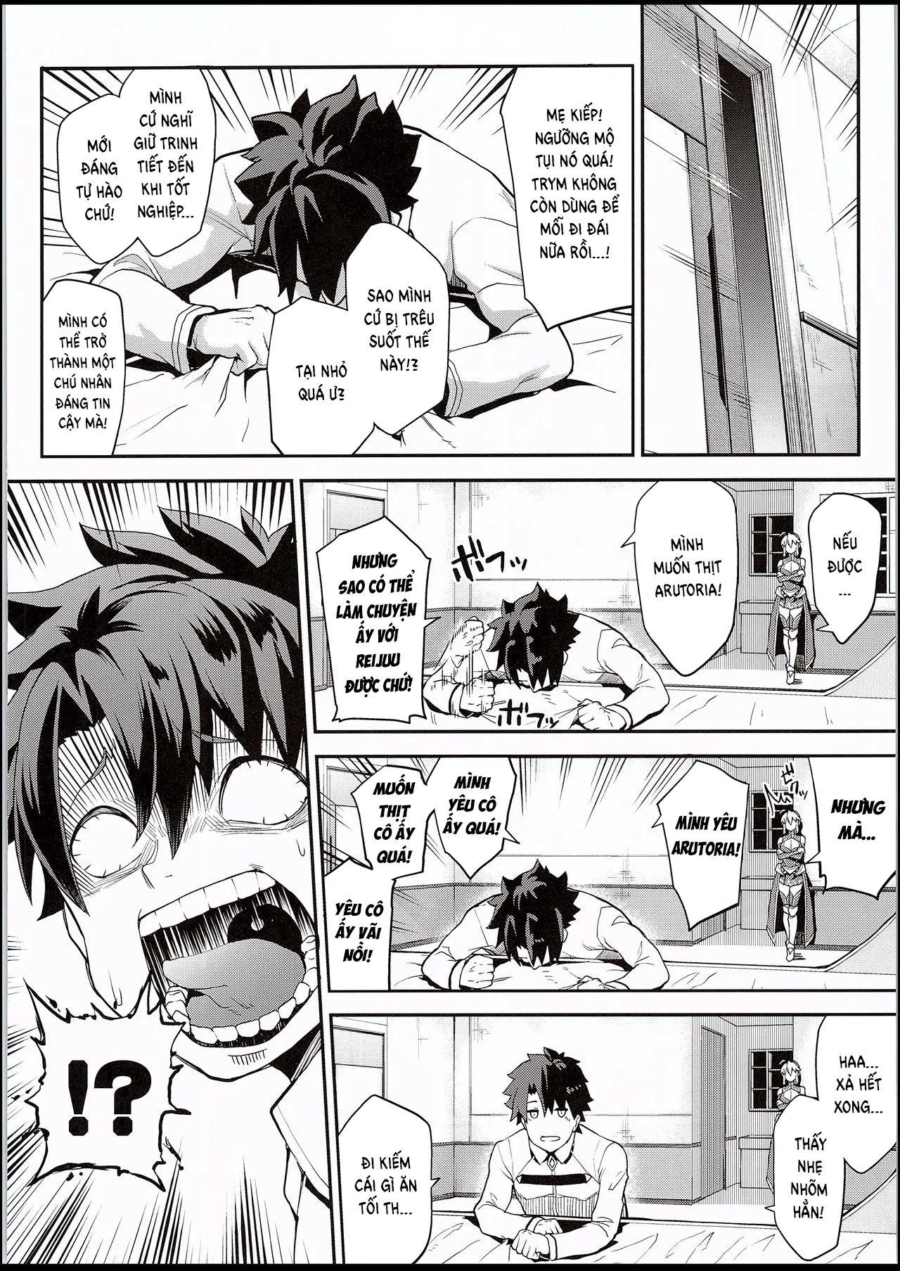 HentaiVN.net - Ảnh 4 - Kishiou no Kimochi Ii Ana (Fate/Grand Order) - Chap 1