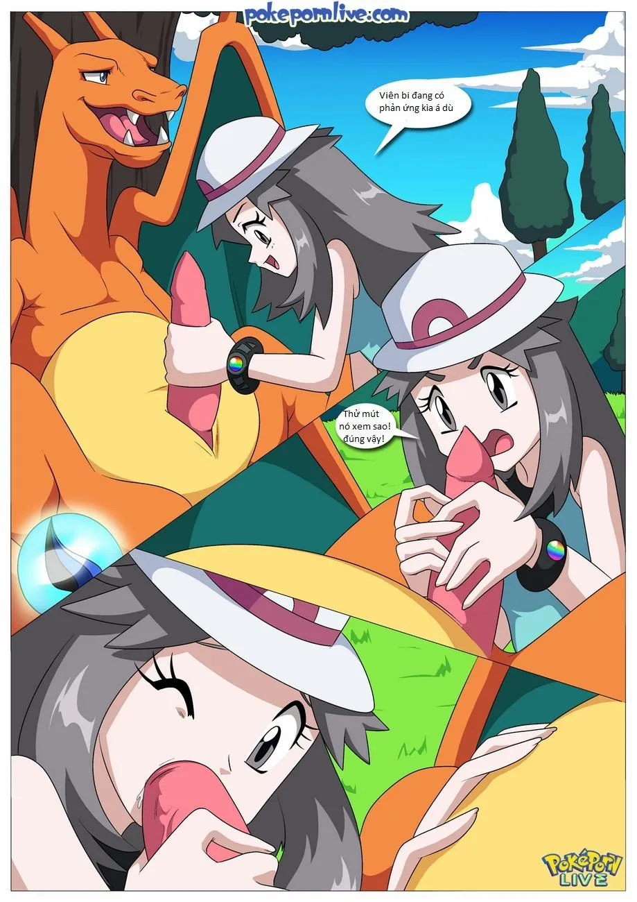 HentaiVN.net - Ảnh 5 - Mega Evolution Leaf's Journey To Kalos (Pokémon) - Chap 1