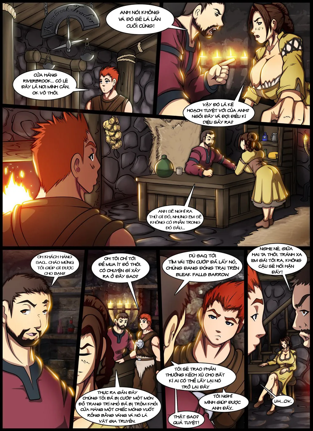HentaiVN.net - Ảnh 12 - Legend of Skyrift vol 1 - Chap 1