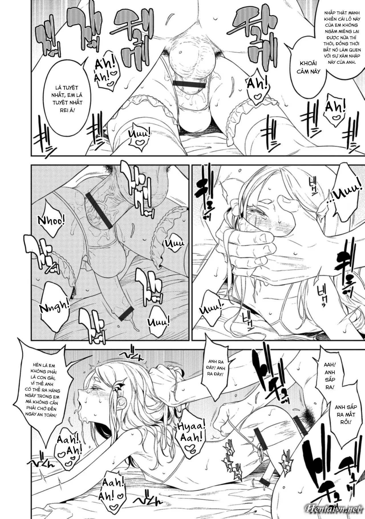 HentaiVN.net - Ảnh 6 - Huấn luyện quỷ zữ [Aigan Shigan] - Chap 1