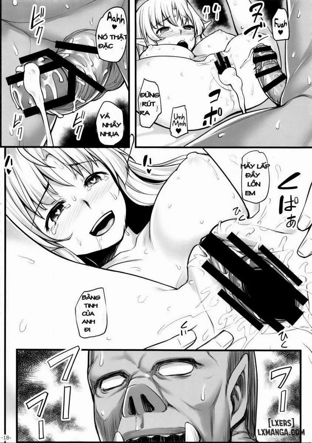 HentaiVN.net - Ảnh 19 - Watashi No Orc-San - Chap 1