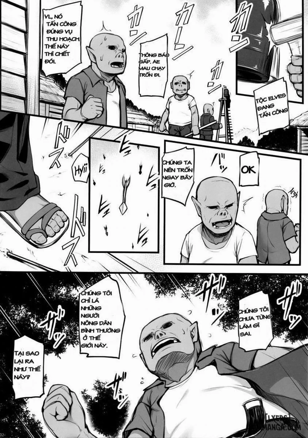 HentaiVN.net - Ảnh 3 - Watashi No Orc-San - Chap 1