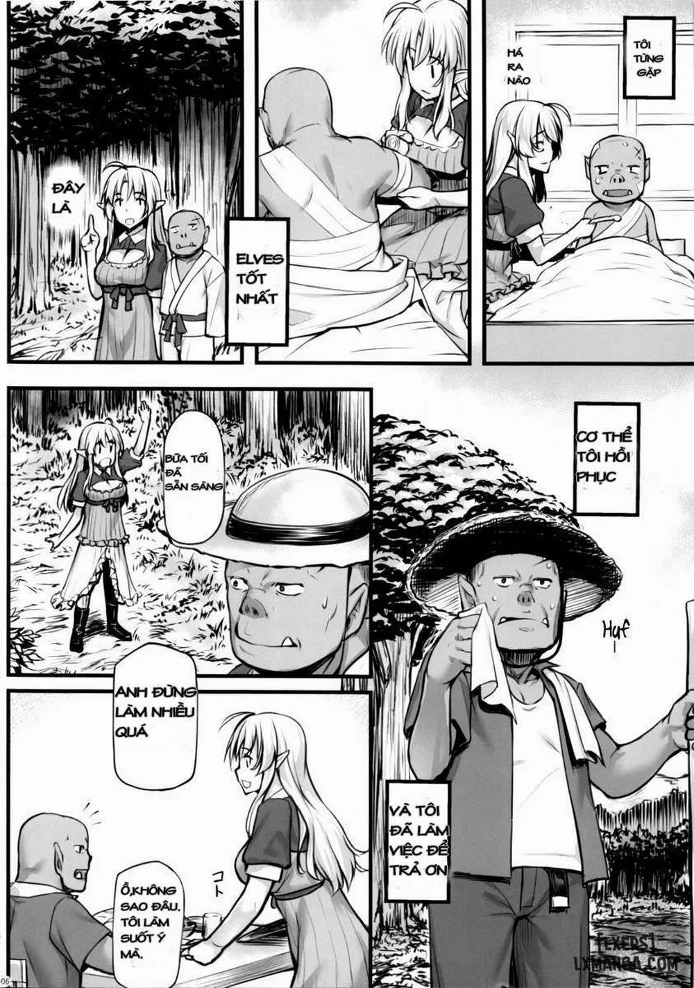 HentaiVN.net - Ảnh 7 - Watashi No Orc-San - Chap 1