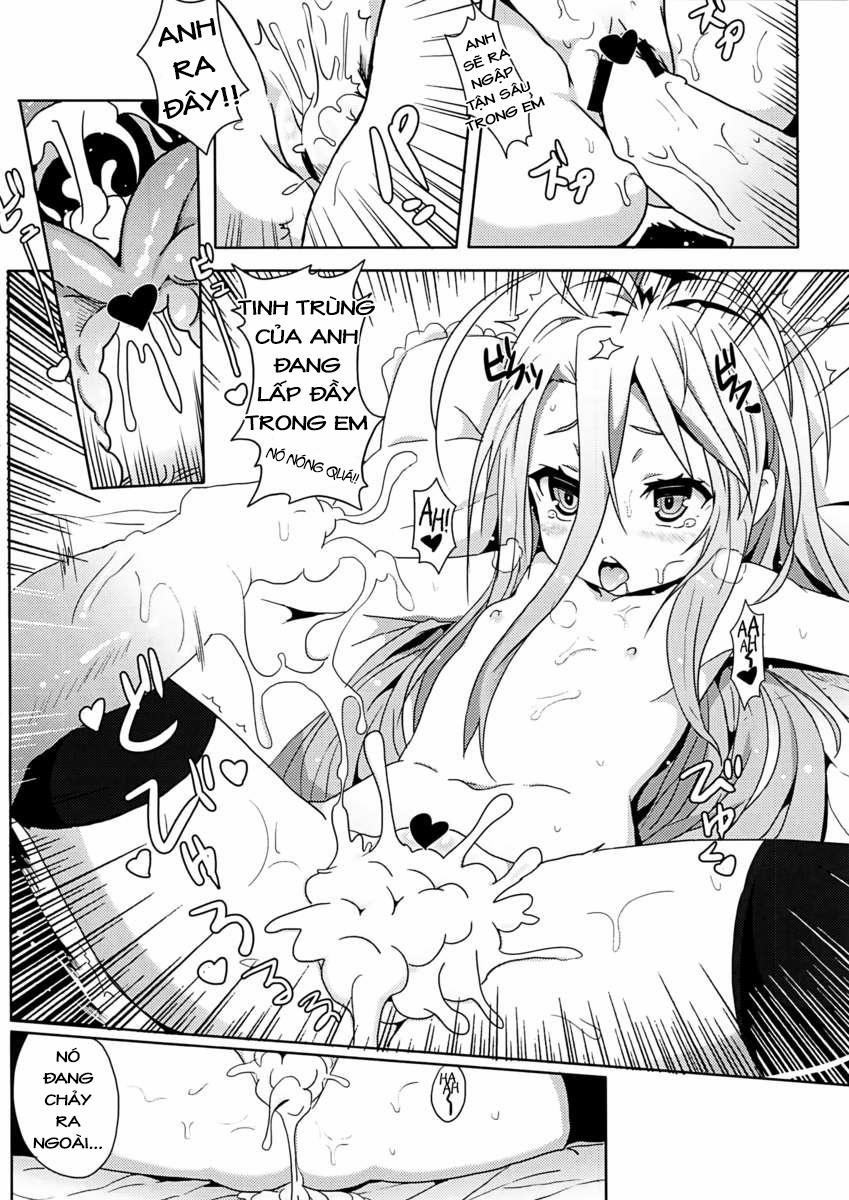 HentaiVN.net - Ảnh 12 - Yougi Jinsei (No Game No Life) [YougiJinsei; No Loli No Life] - Chap 1