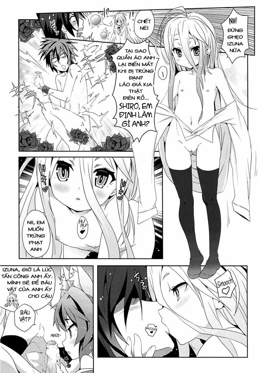 HentaiVN.net - Ảnh 6 - Yougi Jinsei (No Game No Life) [YougiJinsei; No Loli No Life] - Chap 1