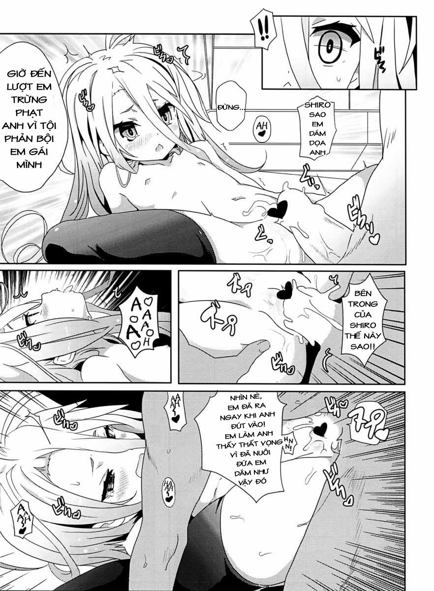 HentaiVN.net - Ảnh 10 - Yougi Jinsei (No Game No Life) [YougiJinsei; No Loli No Life] - Chap 1