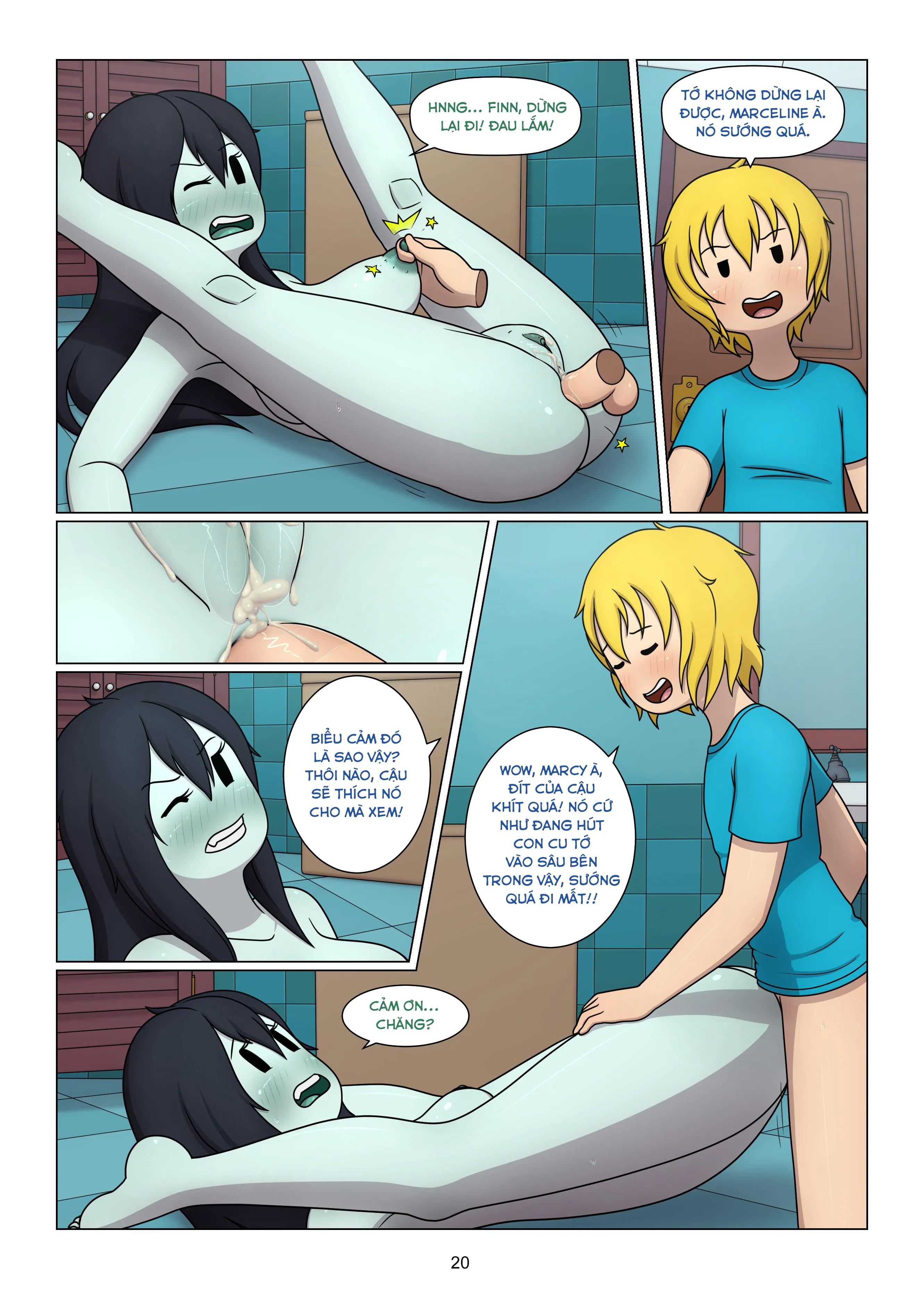 HentaiVN.net - Ảnh 16 - Marceline's Closet (Adventure Time) - Chap 1